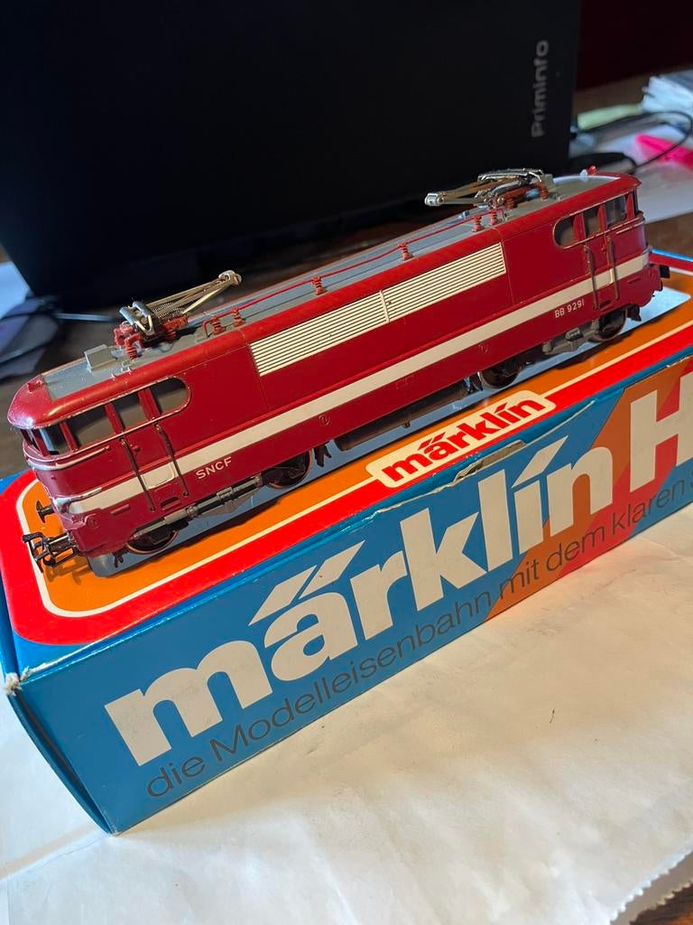Marklin HO 3059.1 BR BB 9200 SNCF AC analogique Mint, Analogique, Enlèvement ou Envoi, Courant alternatif, Comme neuf