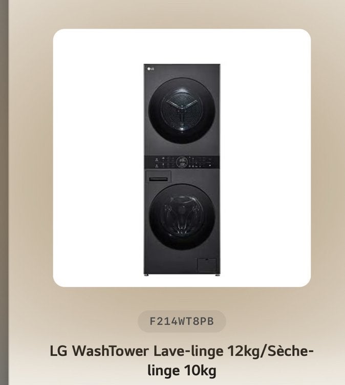 Lave ligne et seche ligne, Electroménager, Enlèvement ou Envoi, Comme neuf