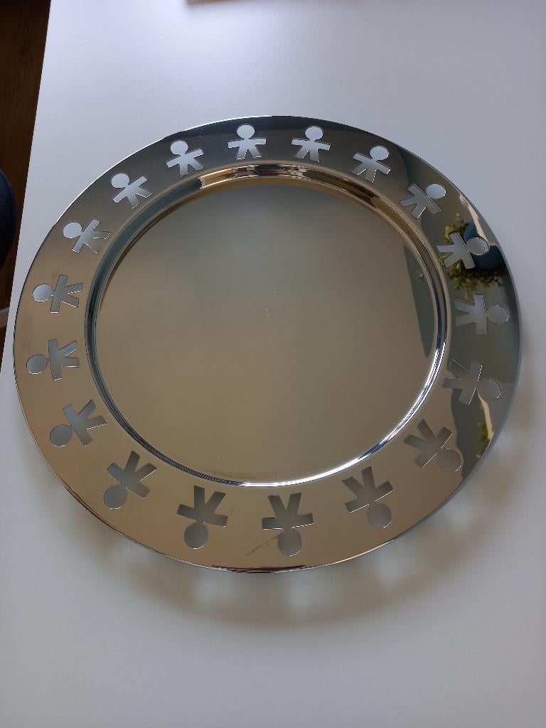 Dienblad/schaal Alessi Girotondo, Enlèvement ou Envoi, Rond, Utilisé, Autres matériaux
