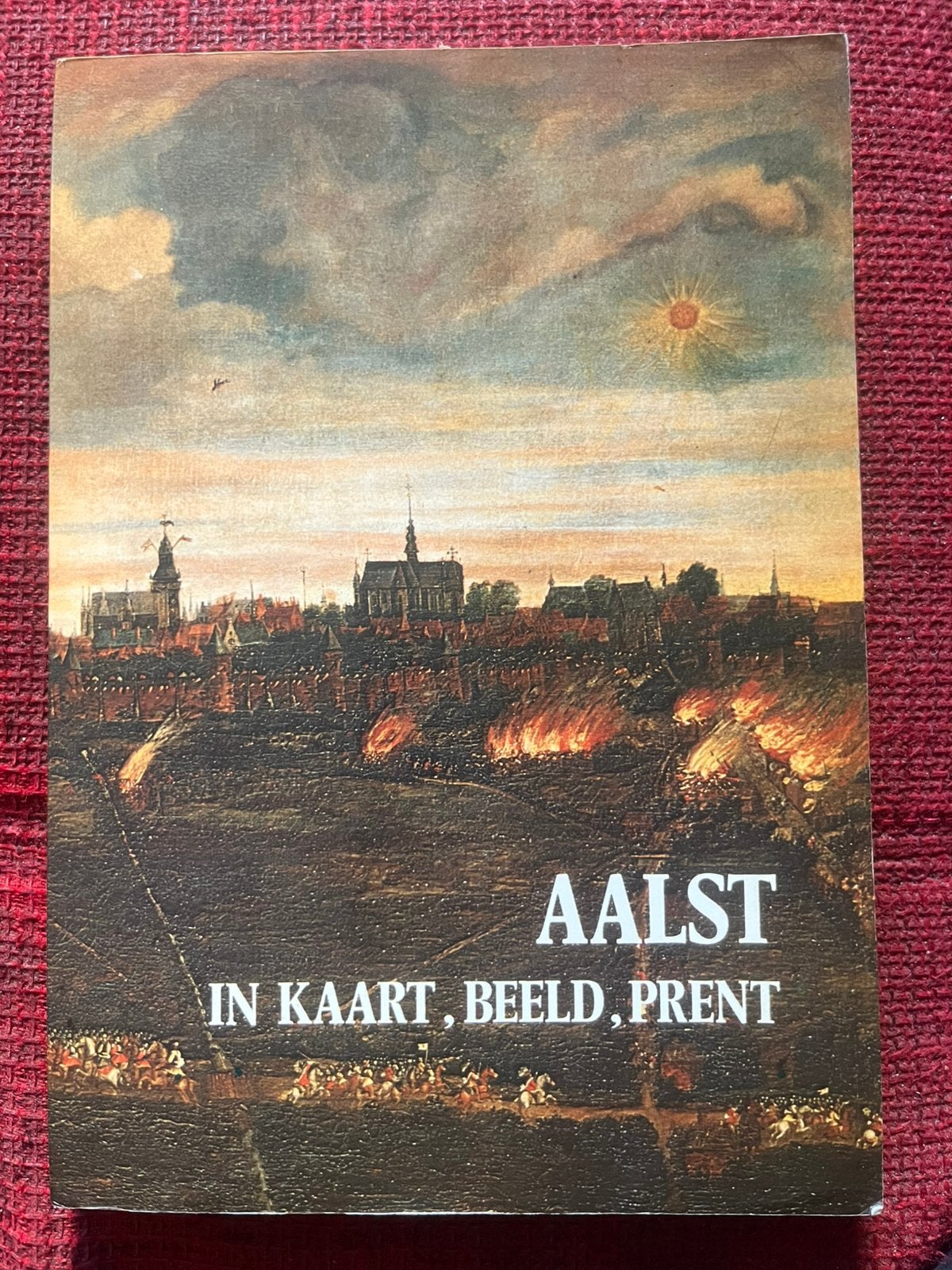Boek - Aalst in kaart beeld prent, Ophalen of Verzenden, Zo goed als nieuw