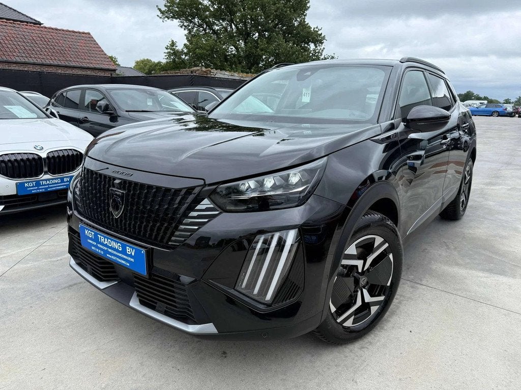 Peugeot 2008 1.2 Hybrid GT-LINE AUTOMAAT NAVI LEDER 360 CAME, Autos, Cuir, 145 ch, Achat, Entreprise