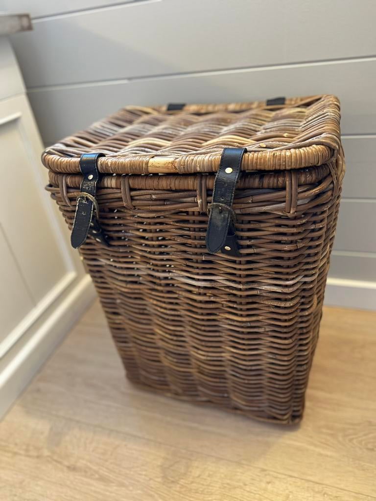 Panier de rangement en rotin, Maison & Meubles, Accessoires pour la Maison | Coffres, Enlèvement, Comme neuf