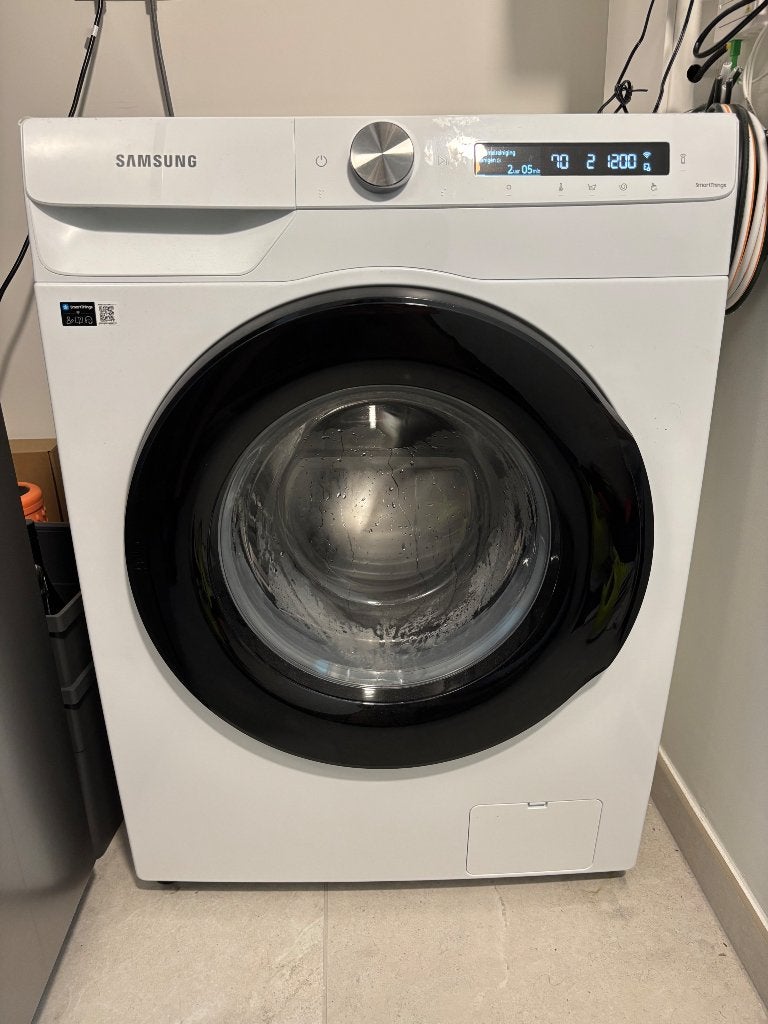 Samsung Wasmachine, Electroménager, 1200 à 1600 tours, 6 à 8 kg, 85 à 90 cm, Comme neuf