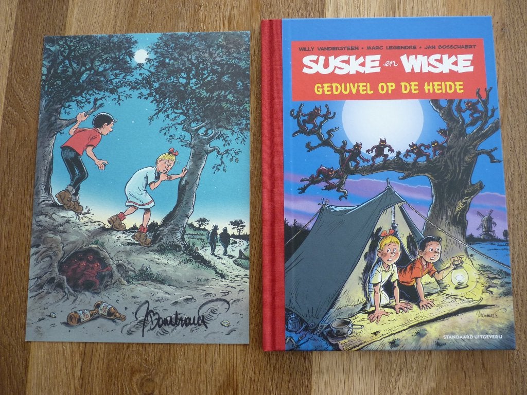 Suske en Wiske - Hommage - 6: Geduvel op de heide - Luxe edi, Une BD, Enlèvement ou Envoi, Comme neuf