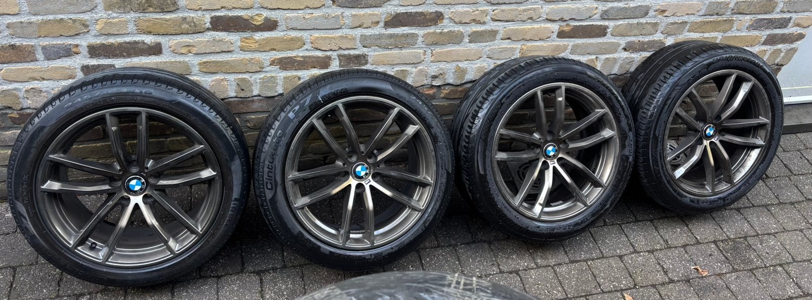 Breedset 18” BMW X1 F48 5x112, Ophalen, 18 inch, 245 mm, Band(en)