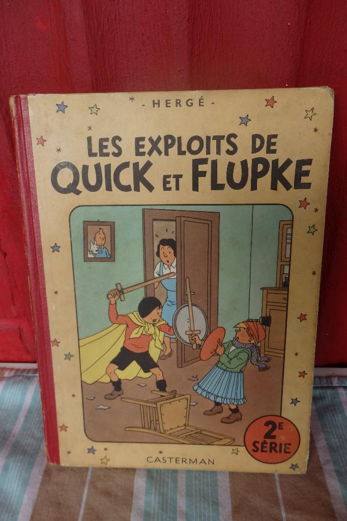 Hergé, Quick et Flupke 2me série, eo 1949, Enlèvement