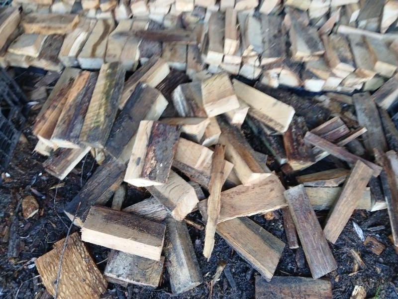 droog brandhout, 6 m³ ou plus, Enlèvement ou Envoi, Chêne, Bûches