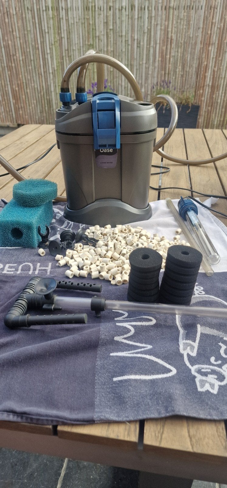 Oase FiltoSmart Thermo 100, Ophalen