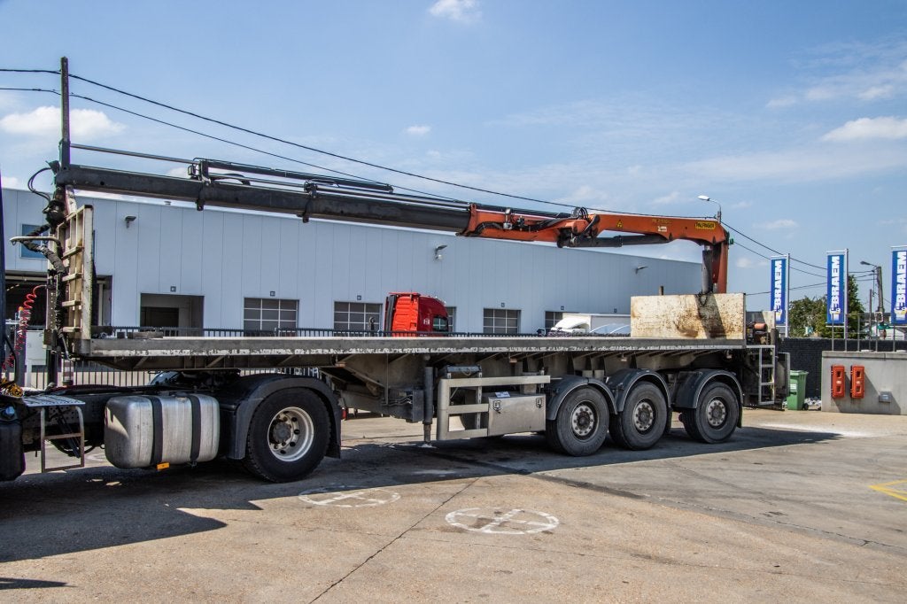 SYSTEM TRAILER CRANE/KRAN/GRUE-PALFINGER 24T/M+3EXT, Auto's, Overige brandstoffen, Bedrijf, Aanhangers en Opleggers, Te koop
