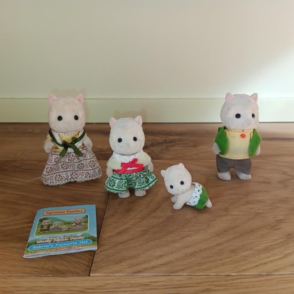 Sylvanian- la famille alpaga (5358), Ophalen