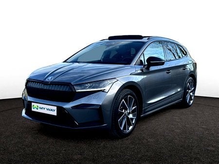 Skoda Enyaq 85 Sportline 82 kWh 286 PK - Panoramisch Open Da, Autos, Argent ou Gris, Achat, https://public.car-pass.be/vhr/1478812c-8661-43b5-855a-86350b95313e