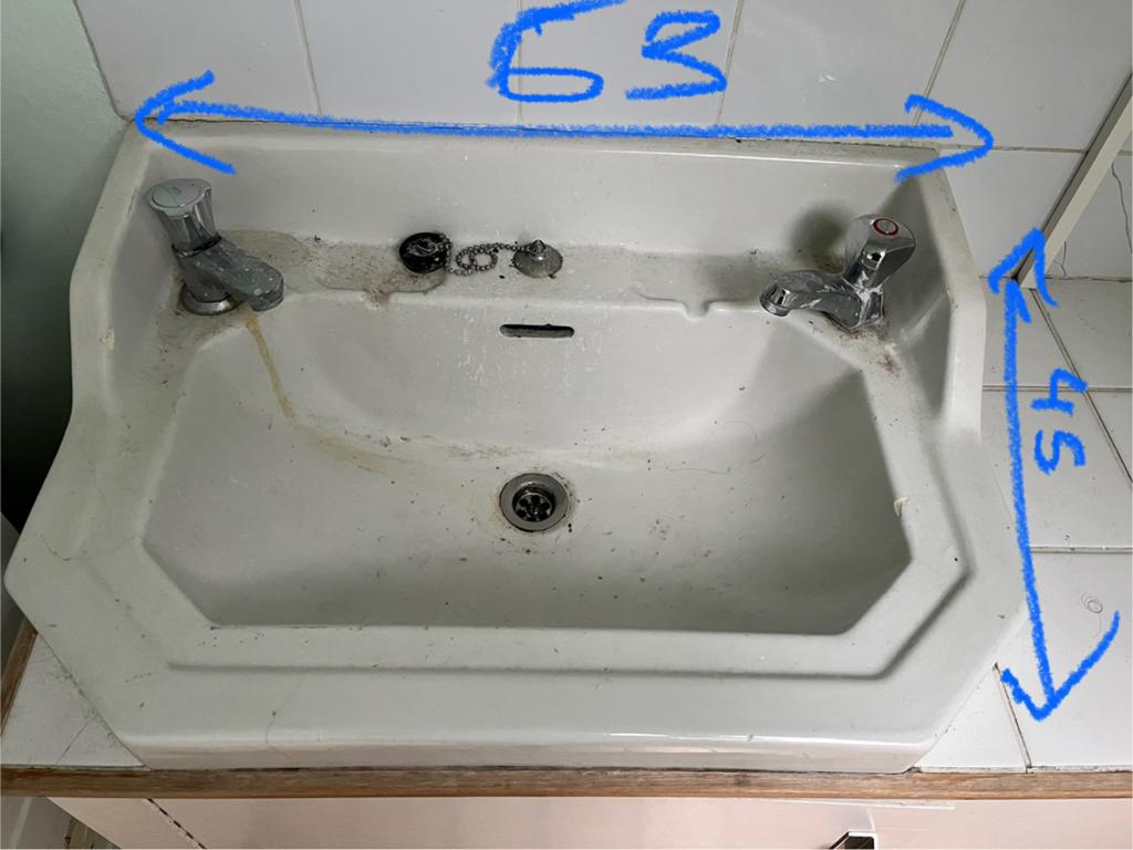 Lavabo 1900, Enlèvement, Utilisé, Lavabo