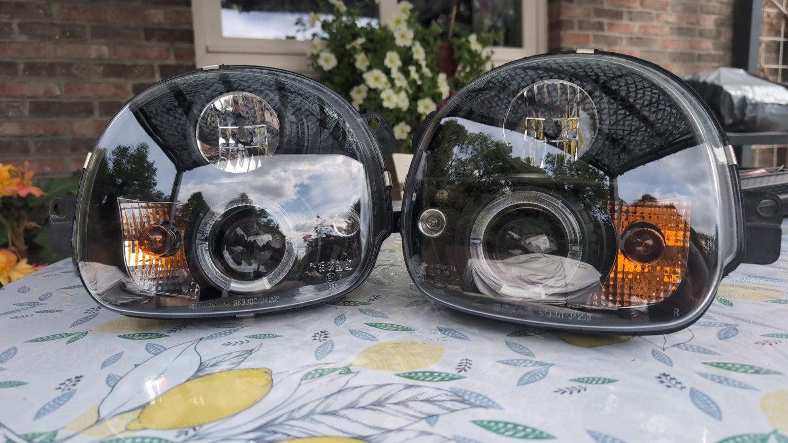 Phare tuning Twingo 1 LED, Autos : Pièces & Accessoires, Enlèvement