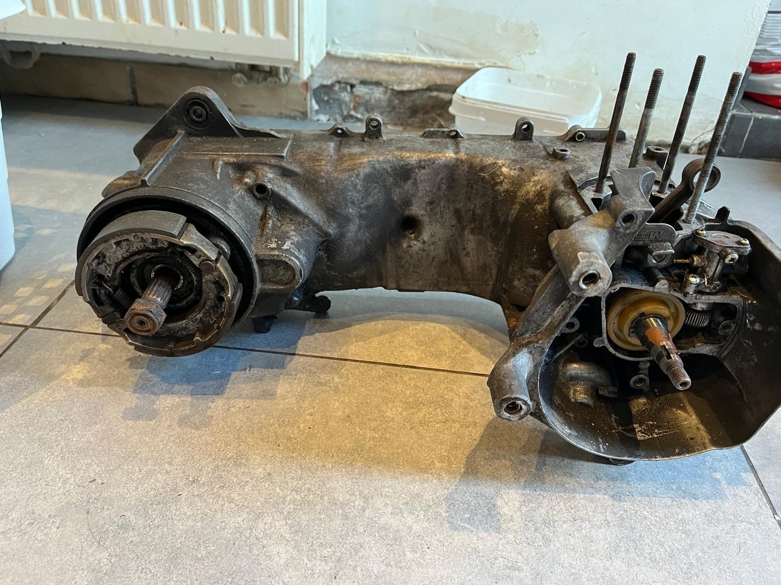 motorblok MBK booster, Fietsen en Brommers, Ophalen, Gebruikt, Blok, Yamaha