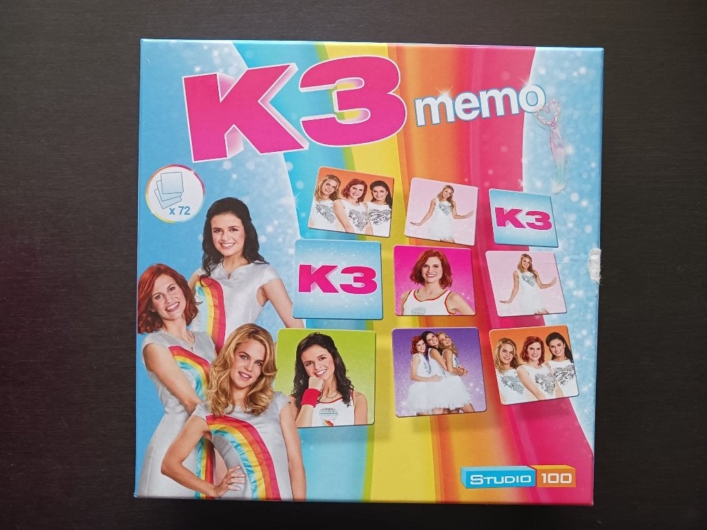 K3 puzzels + memory, Enlèvement, Utilisé