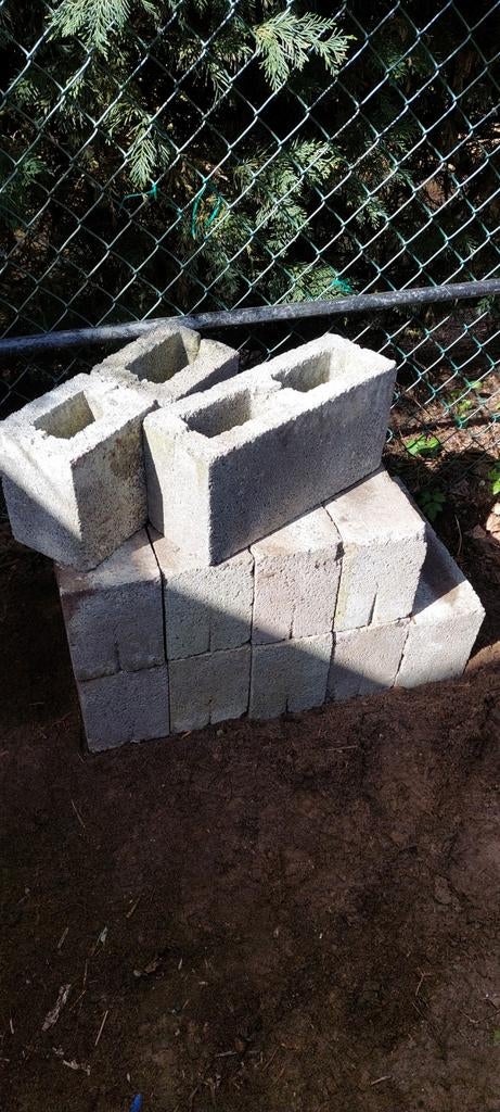 Betonblokken verschillende soorten., Ophalen