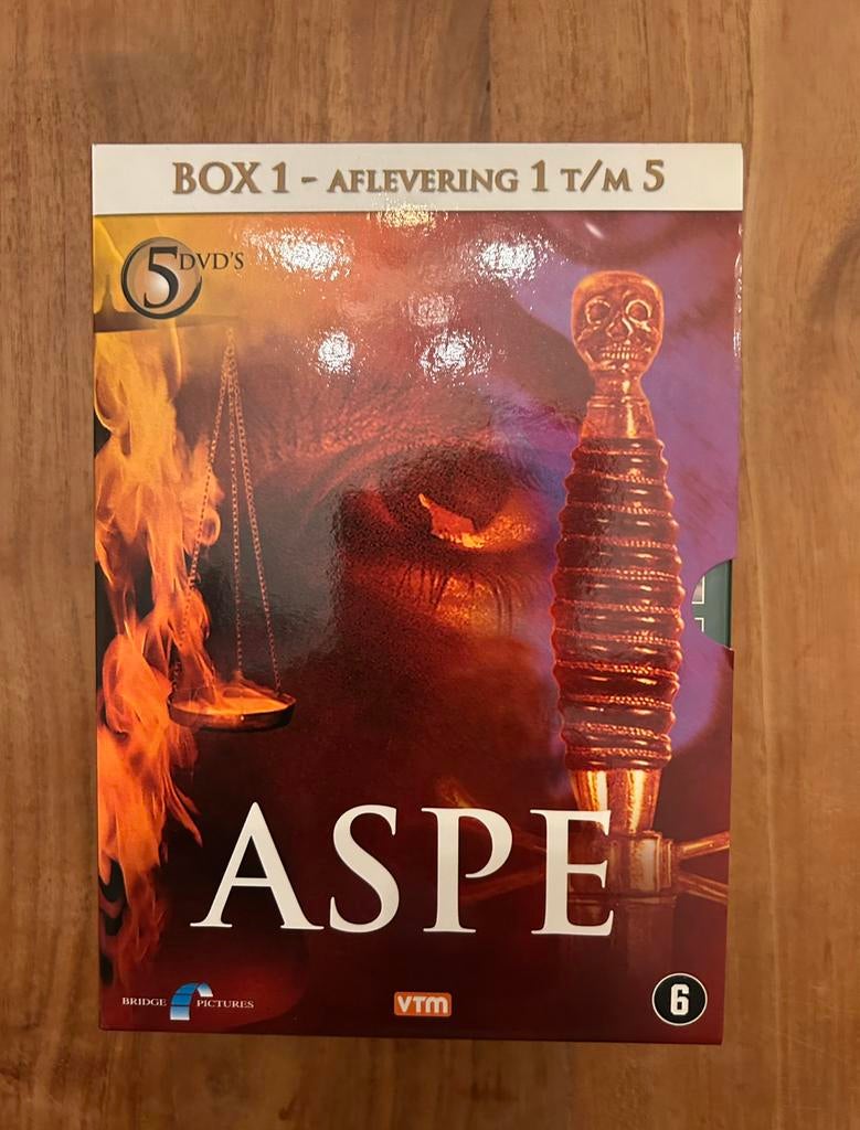 Aspe box 1 DVD, Cd's en Dvd's, Ophalen, Zo goed als nieuw