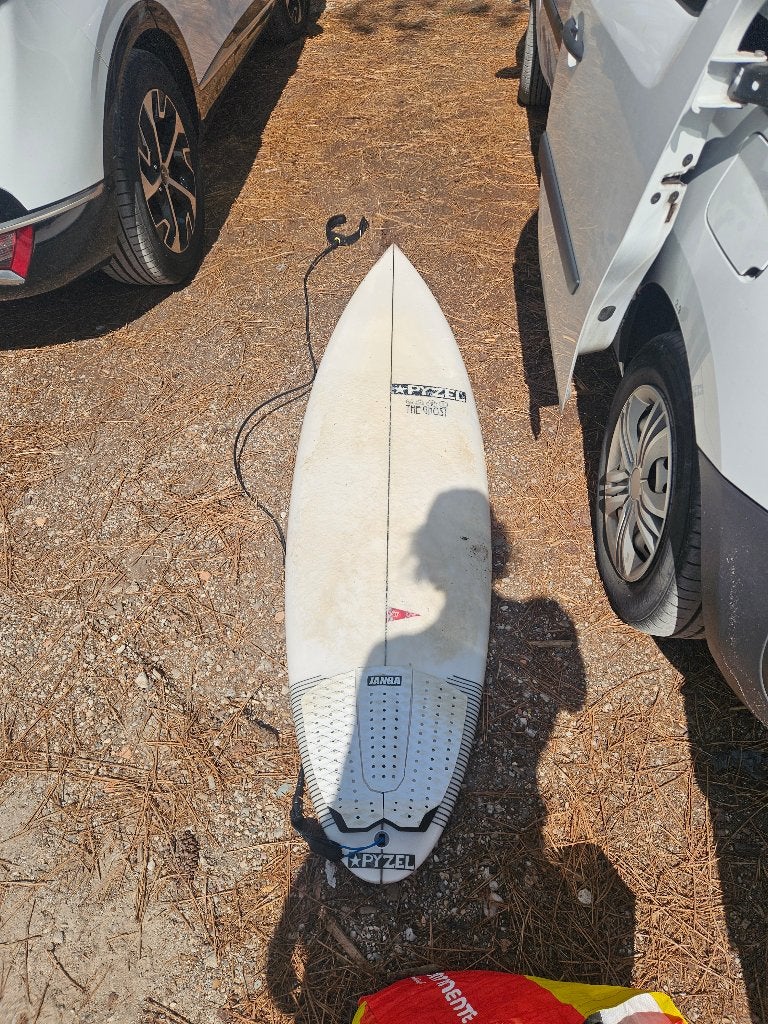 Surfboard, Watersport en Boten, Golfsurfen, Ophalen of Verzenden, Gebruikt, Shortboard, Met vinnen