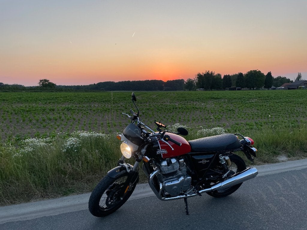 Royal Enfield Interceptor van 2019 met weinig kms