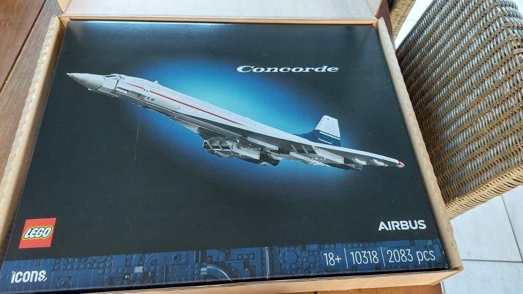 Lego concorde 10318, Ophalen, Nieuw, Compleet, Lego