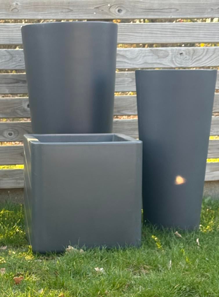 Kunststof plantenbakken Elho. Set of per stuk., Ophalen, Zo goed als nieuw, Kunststof, Binnen