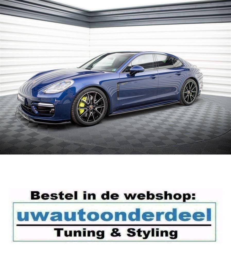 Maxton Porsche Spoiler Splitter Lip Voor Panamera 971 Hybird, Envoi