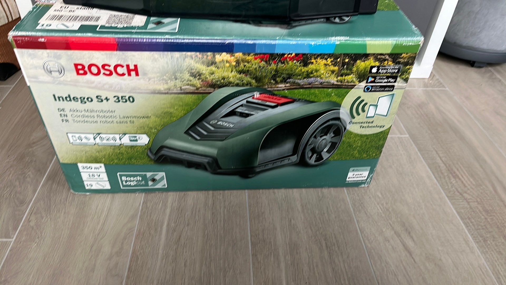 Ronotmaaier die werkt op draad, Tuin en Terras, Ophalen, Gebruikt, Minder dan 20 cm, Bestuurbaar via app