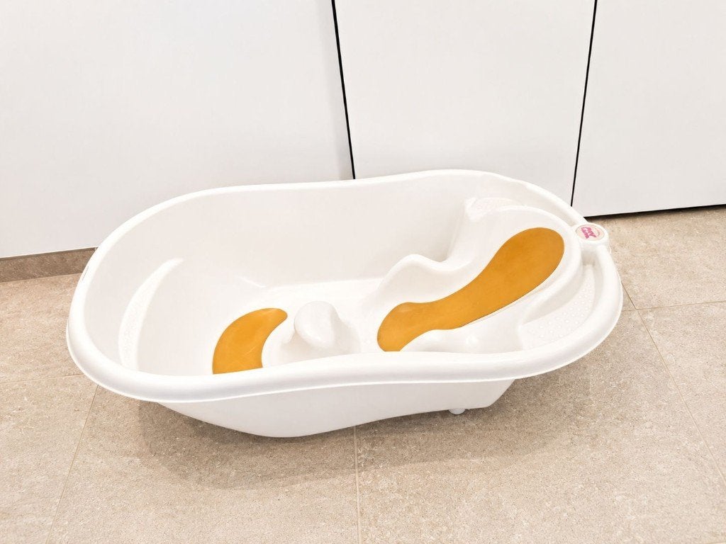 Praktisch en comfortabel babybadje in nette staat, Kinderen en Baby's, Ophalen, Gebruikt, Badje, Overige merken