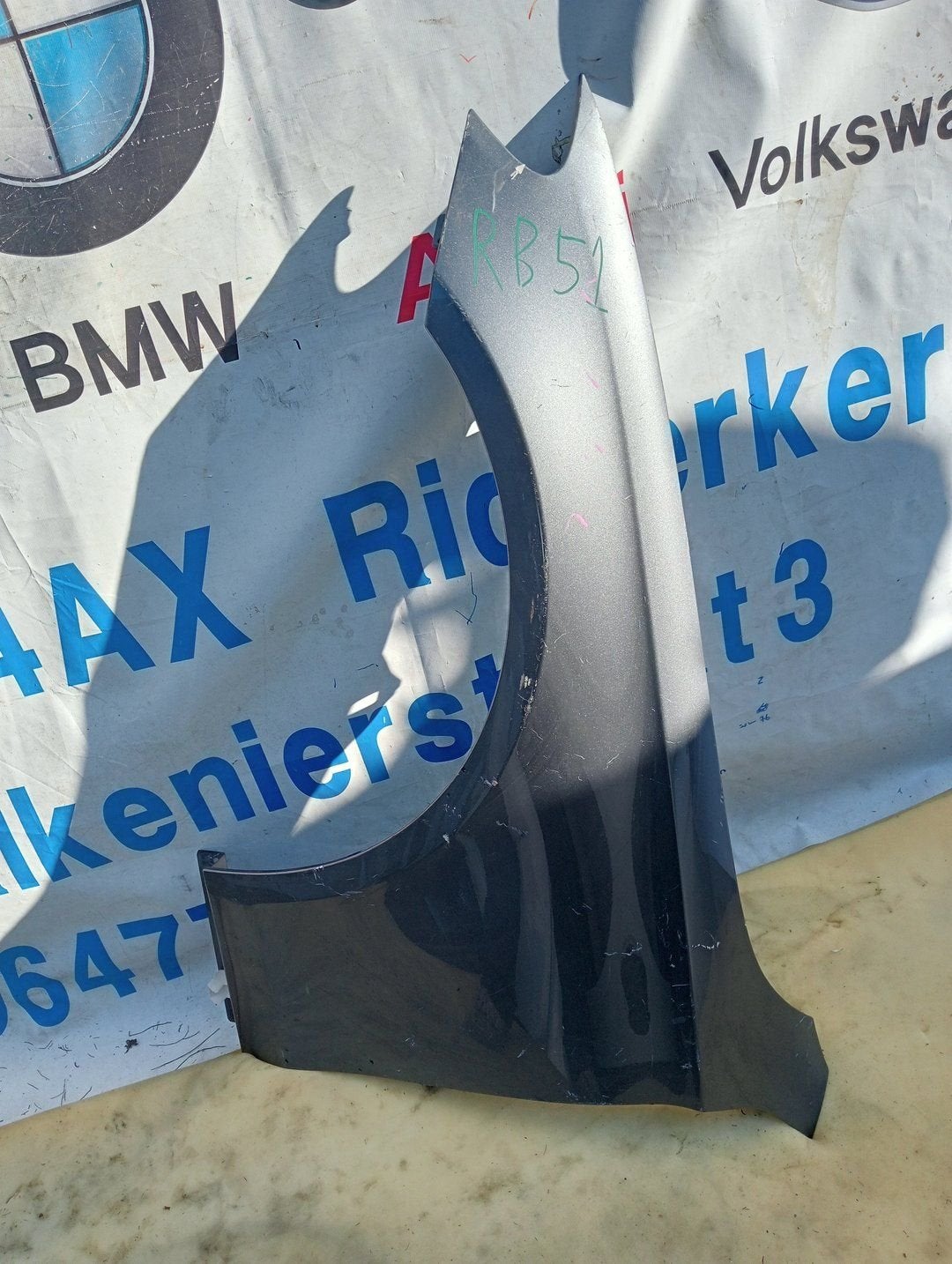 W213 ZIJSCHERM LINKS Mercedes E Klasse LINKER VOORSCHERM SPA, Garde-boue, Utilisé, -, Gauche