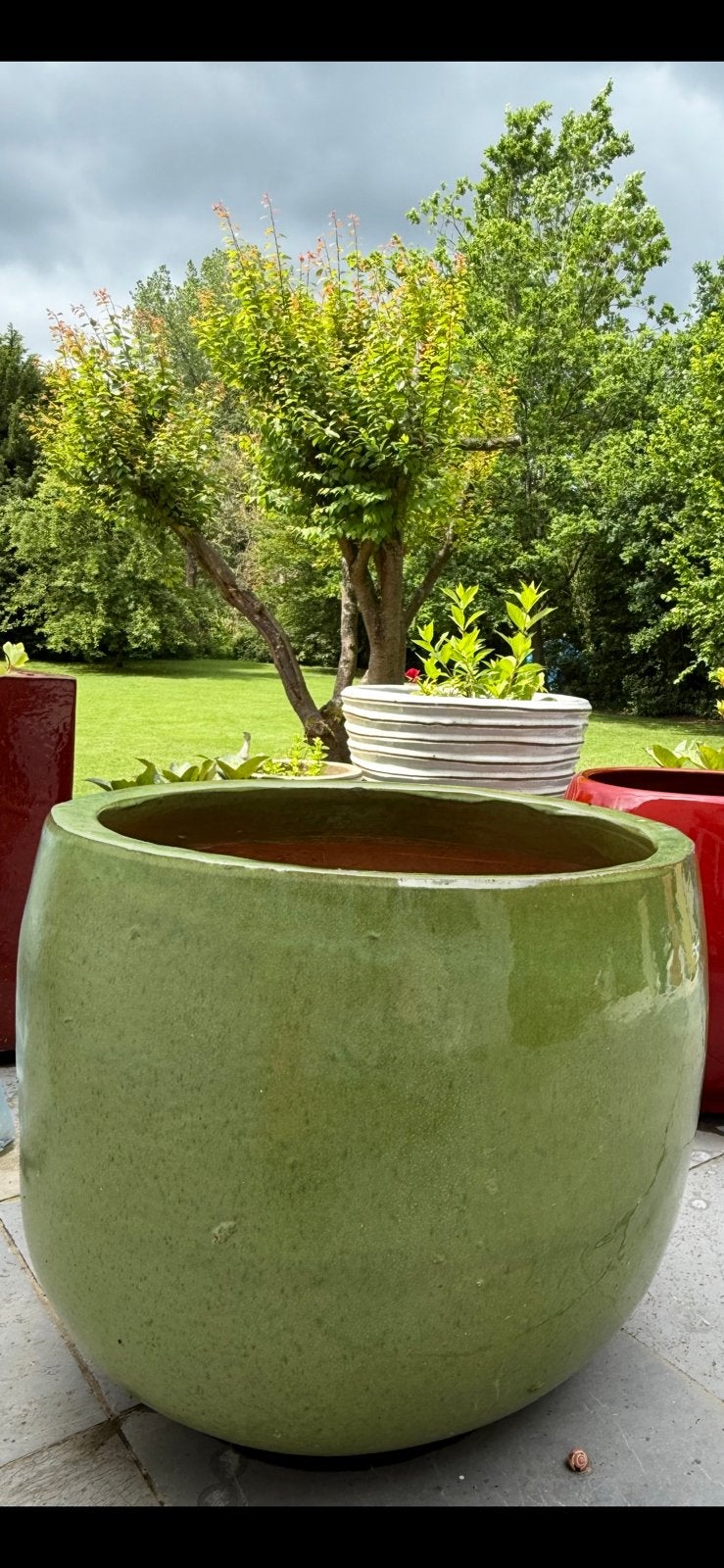 Pot de Provence en gres émaillé, Enlèvement, Comme neuf