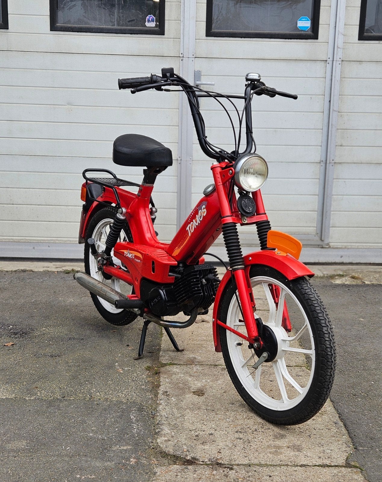 Tomos Standard 50cc - Voor onderdelen - Goede staat!!, Fietsen en Brommers, Ophalen, Gebruikt, 1 versnellingen, 50 cc