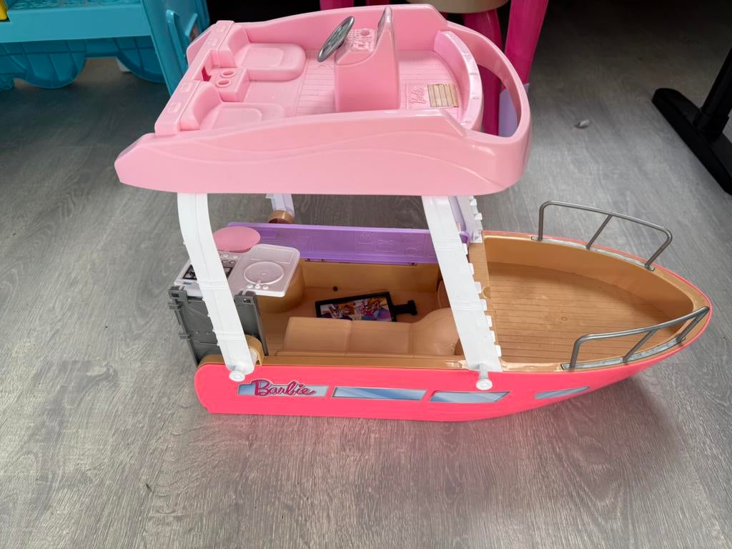 Table et chaise de maquillage Barbie/Barbie boat, Enlèvement, Utilisé