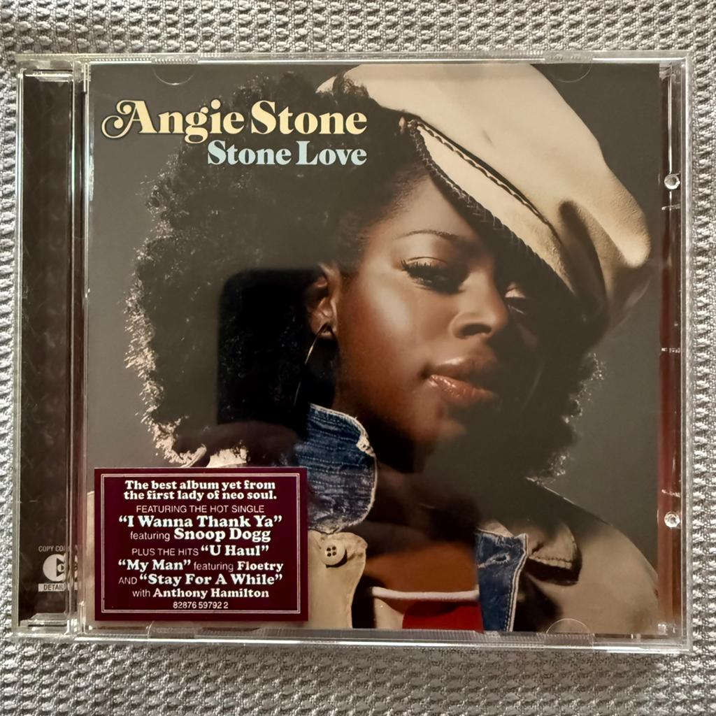 Cd Angie Stone, Cd's en Dvd's, Cd's | R&B en Soul, Ophalen, Zo goed als nieuw