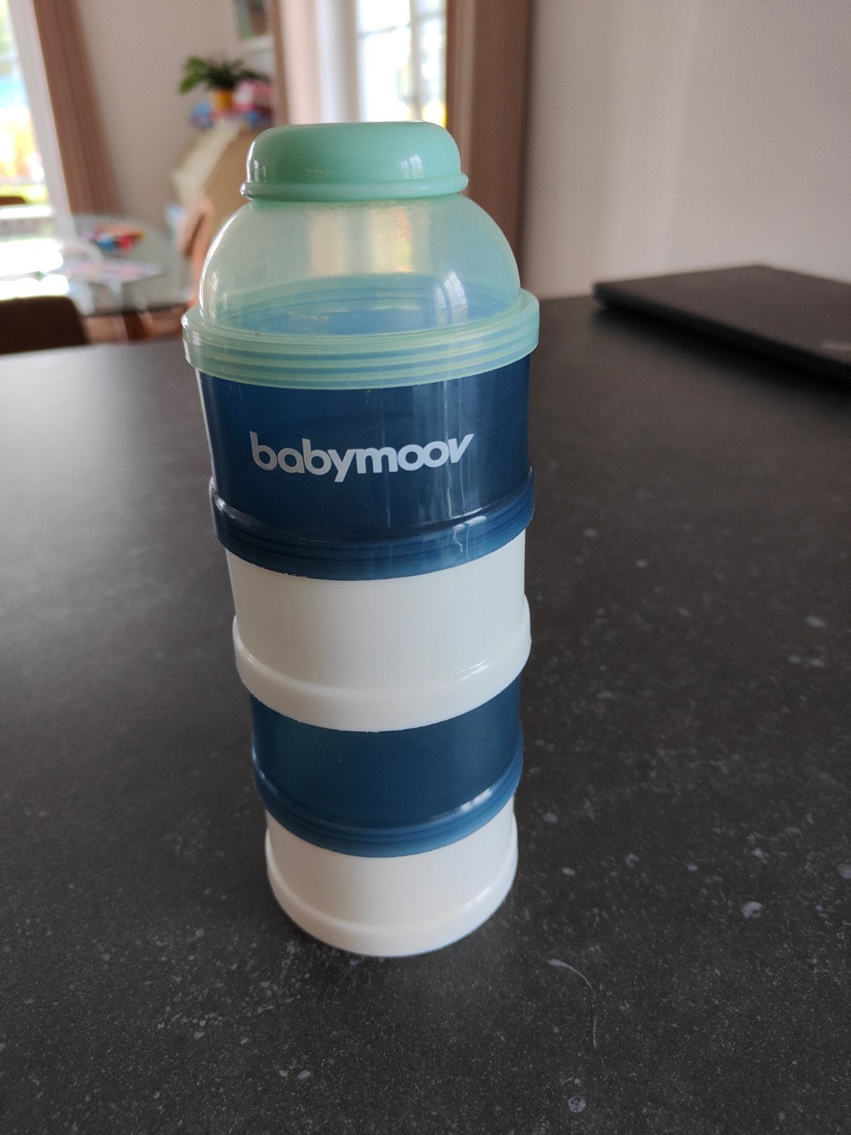 poedermelkverdeler / poedermelkdoosjes babymoov, Ophalen of Verzenden, Zo goed als nieuw, Babymoov, Bewaarbakje