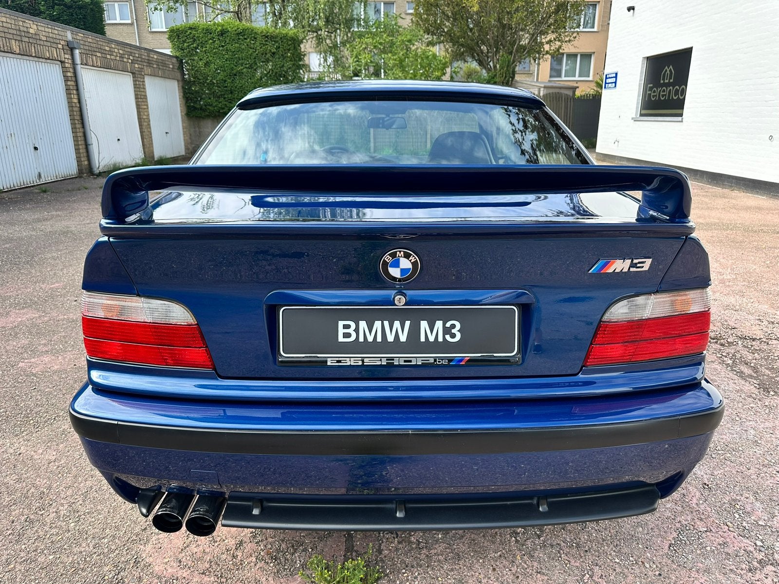 Bmw M3 E36 3.0 Oltimer 1996 avusblauw supersprint, foto 2