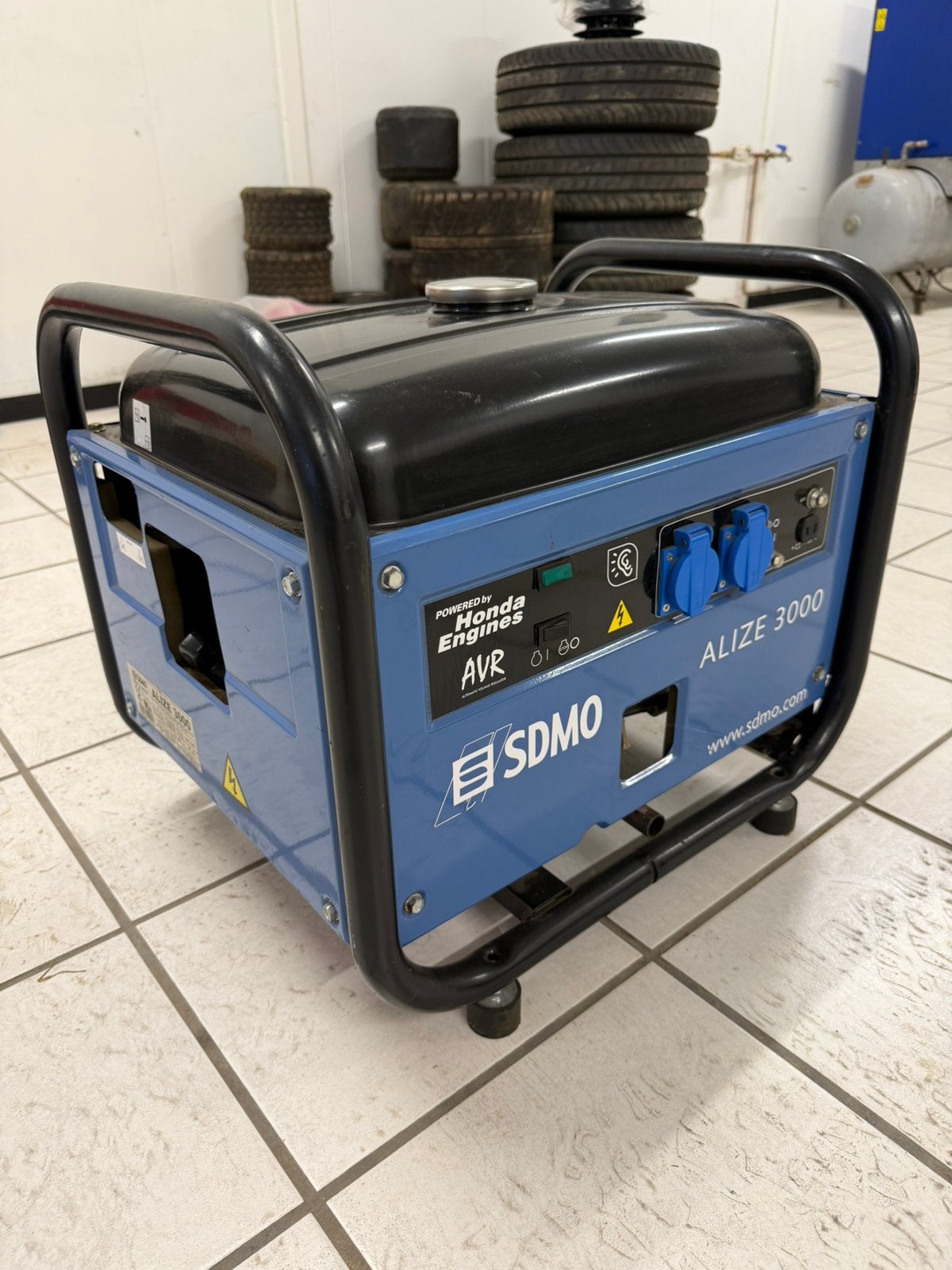 Honda generator, Ophalen, Gebruikt