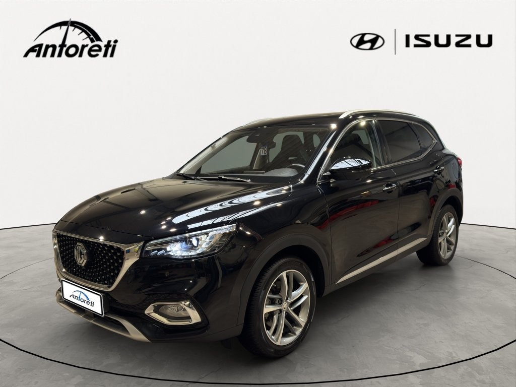 MG EHS PHEV 1.5 Turbo Luxury (190 kW), Auto's, MG, 4 cilinders, Zwart, 5 deurs, Hybride Elektrisch/Benzine