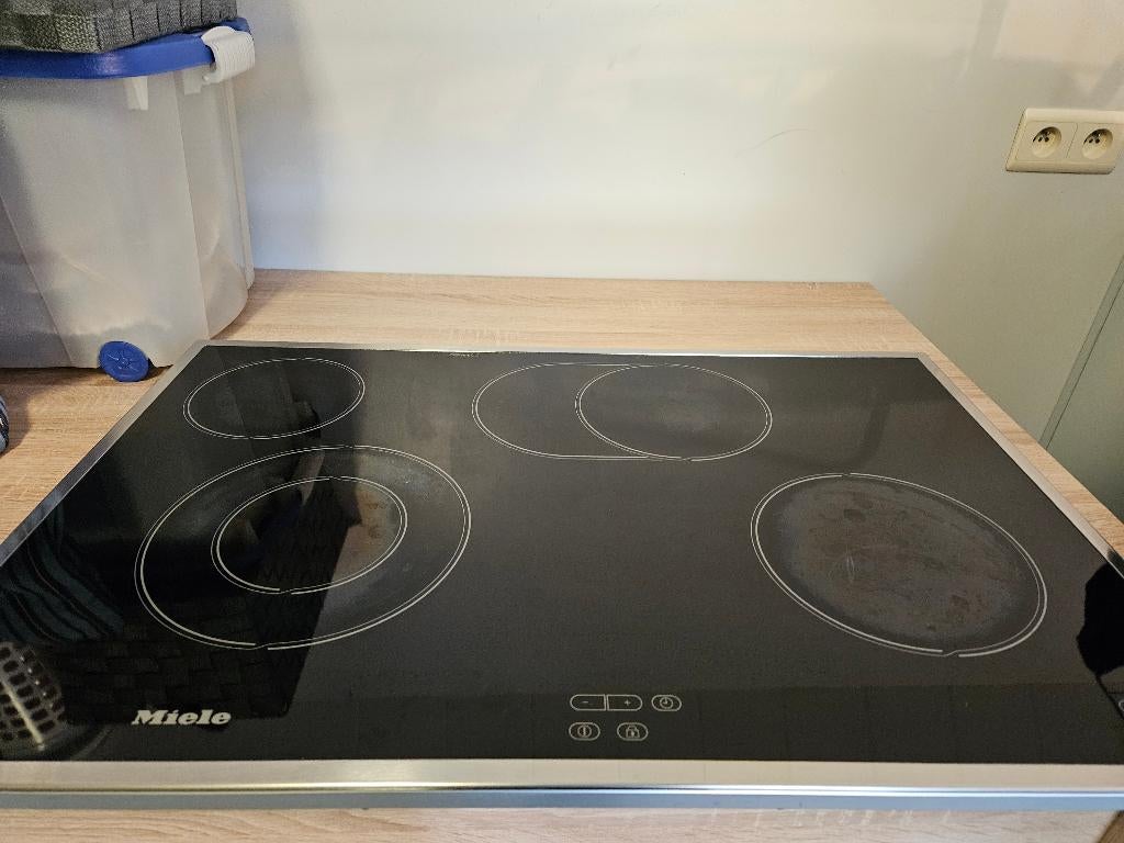 Keramische kookplaat Miele, Enlèvement, Utilisé, Encastré, Céramique