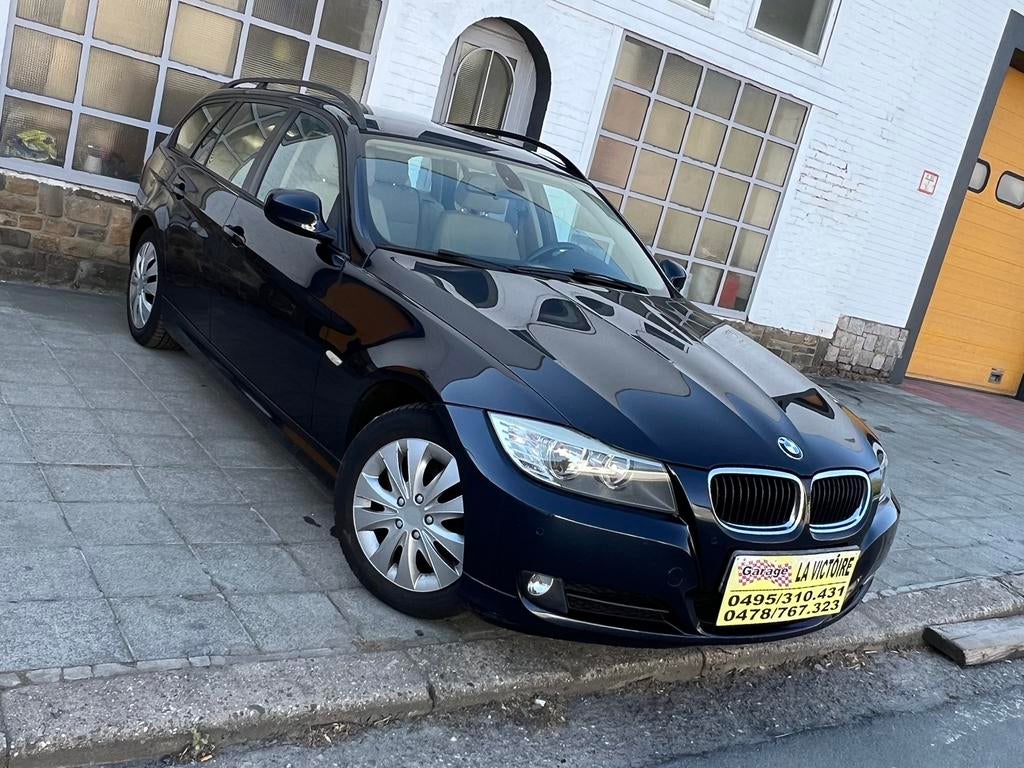 BMW 318d break 2010 année boite automatique 0032478767323, Auto's, BMW, Automaat, Euro 5, 1995 cc, Beige