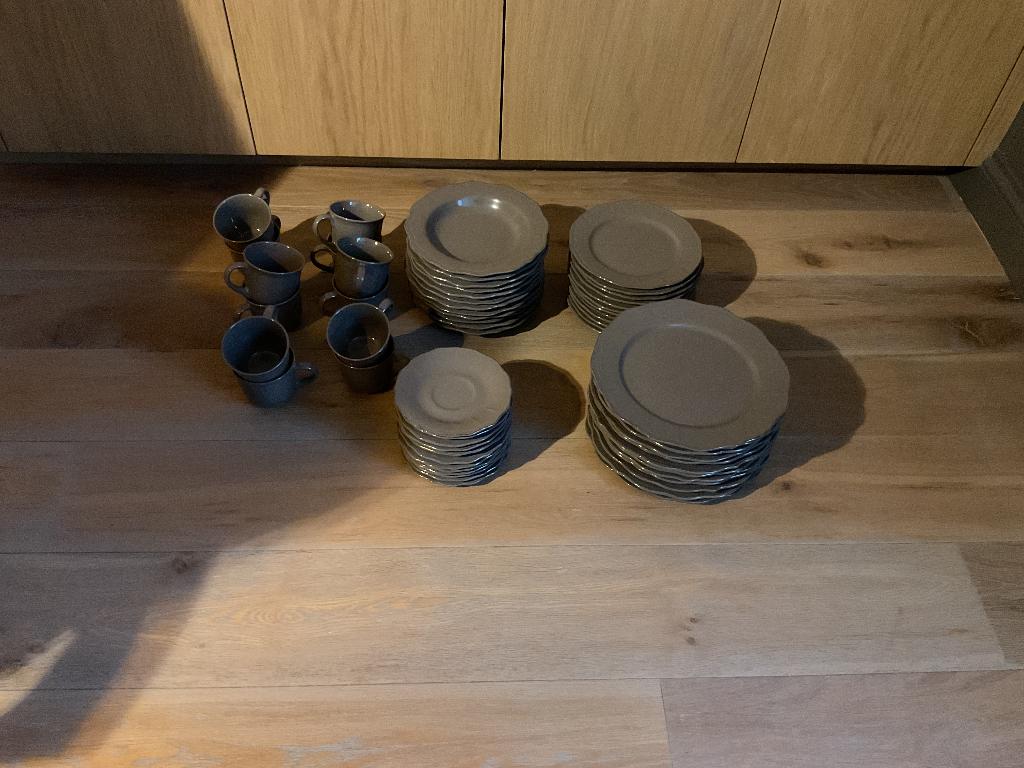 Servies, Huis en Inrichting, Ophalen, Overige materialen, Gebruikt, Overige stijlen