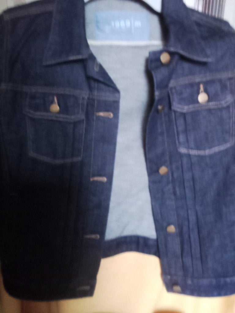 Veste jean foncé Gap 1969 mixte, Kleding | Dames, Blauw, Gap 1969, Nieuw, Ophalen