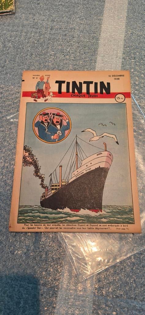 Tintin 1948 no 8, Livres, Enlèvement ou Envoi