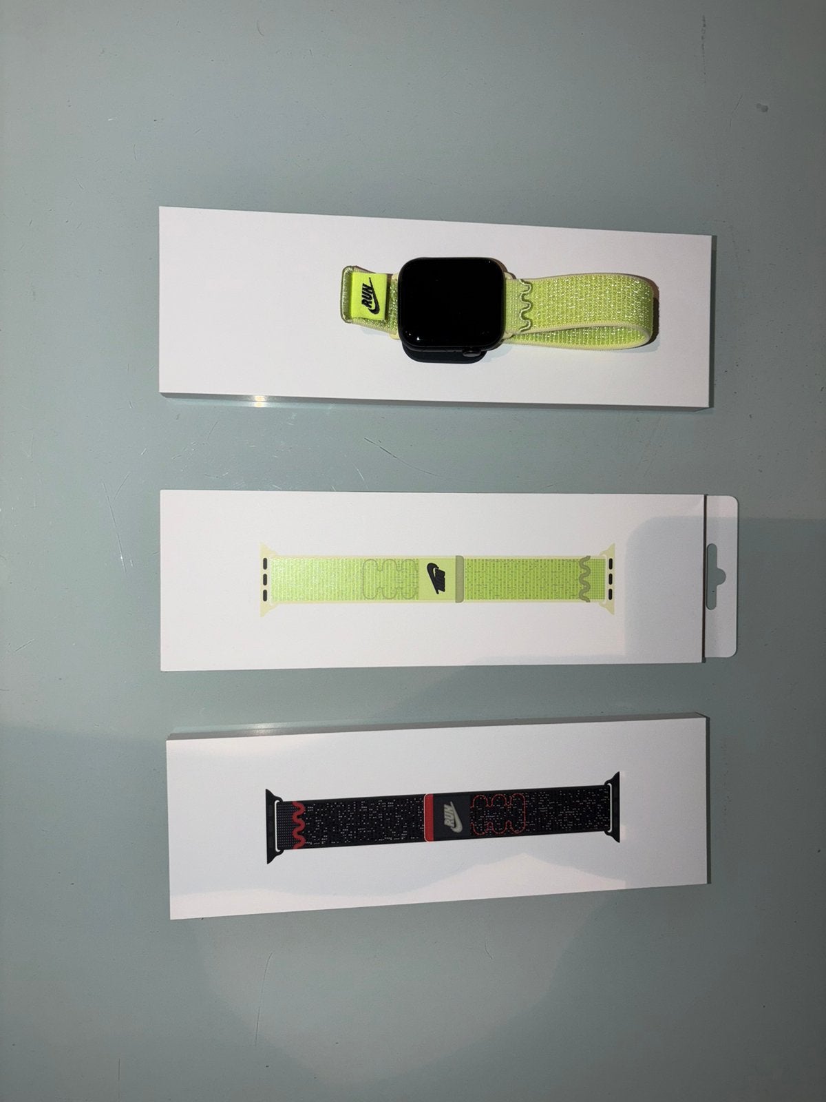 Apple Watch SE 3 GPS + Cellular 44mm Nike, Ophalen, Conditie, Zo goed als nieuw