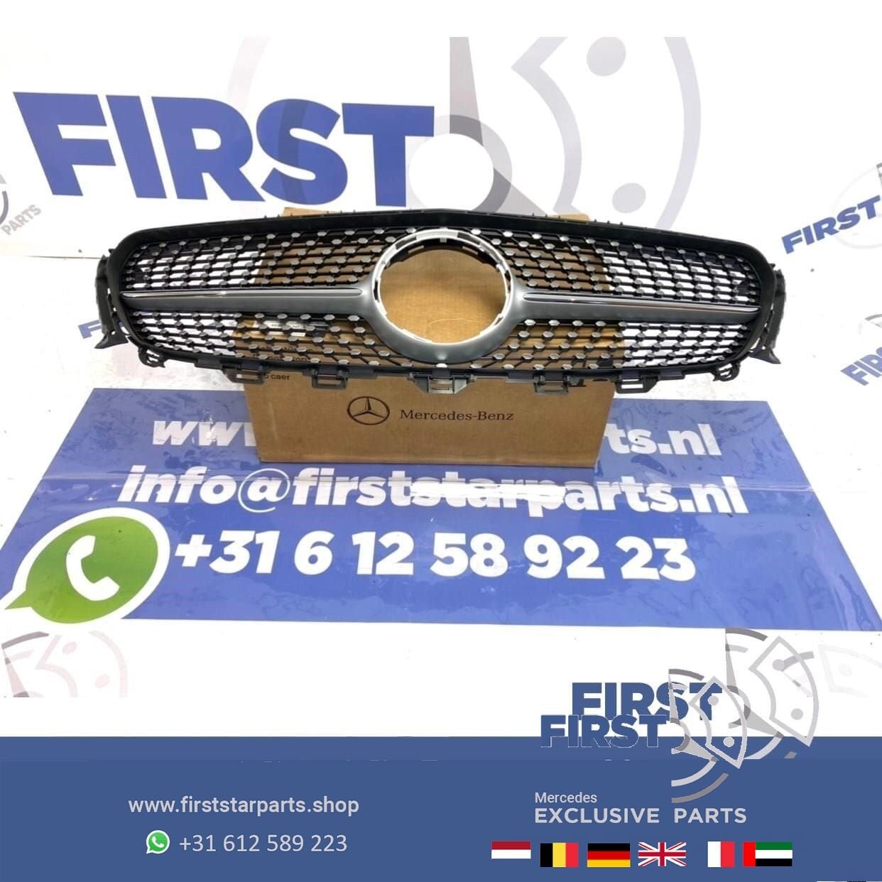 W213 W238 E KLASSE DIAMOND GRIL 2016-2020 origineel Mercedes, Auto-onderdelen, Gebruikt, -, Ophalen of Verzenden, -