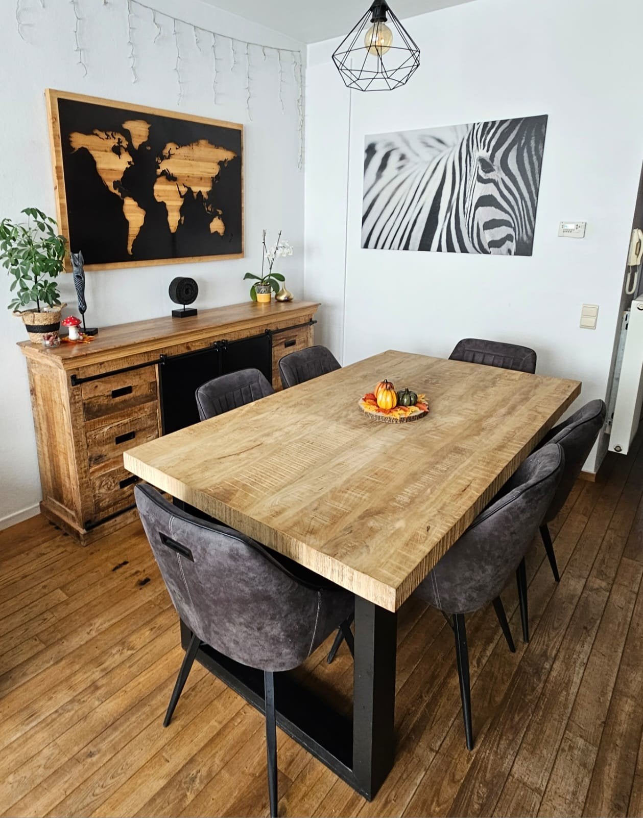 salle à manger, Ophalen