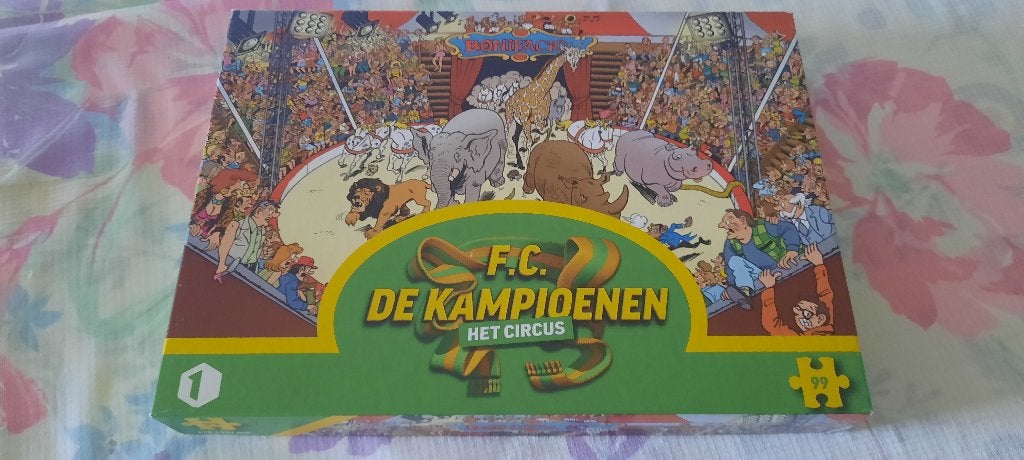 puzzel van de F.C. De Kampioenen, Ophalen of Verzenden, Minder dan 500 stukjes, Zo goed als nieuw, Legpuzzel