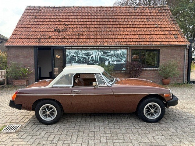 MGB Roadster brun roux, B, Achat, Boîte manuelle, Toit ouvrant