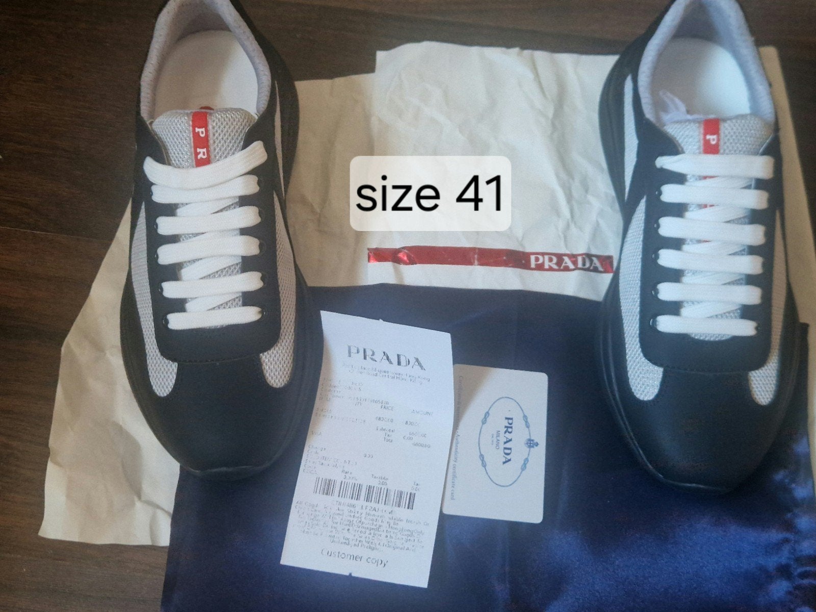 Prada cups Maat 41, Kleding | Heren, Schoenen, Ophalen of Verzenden, Nieuw