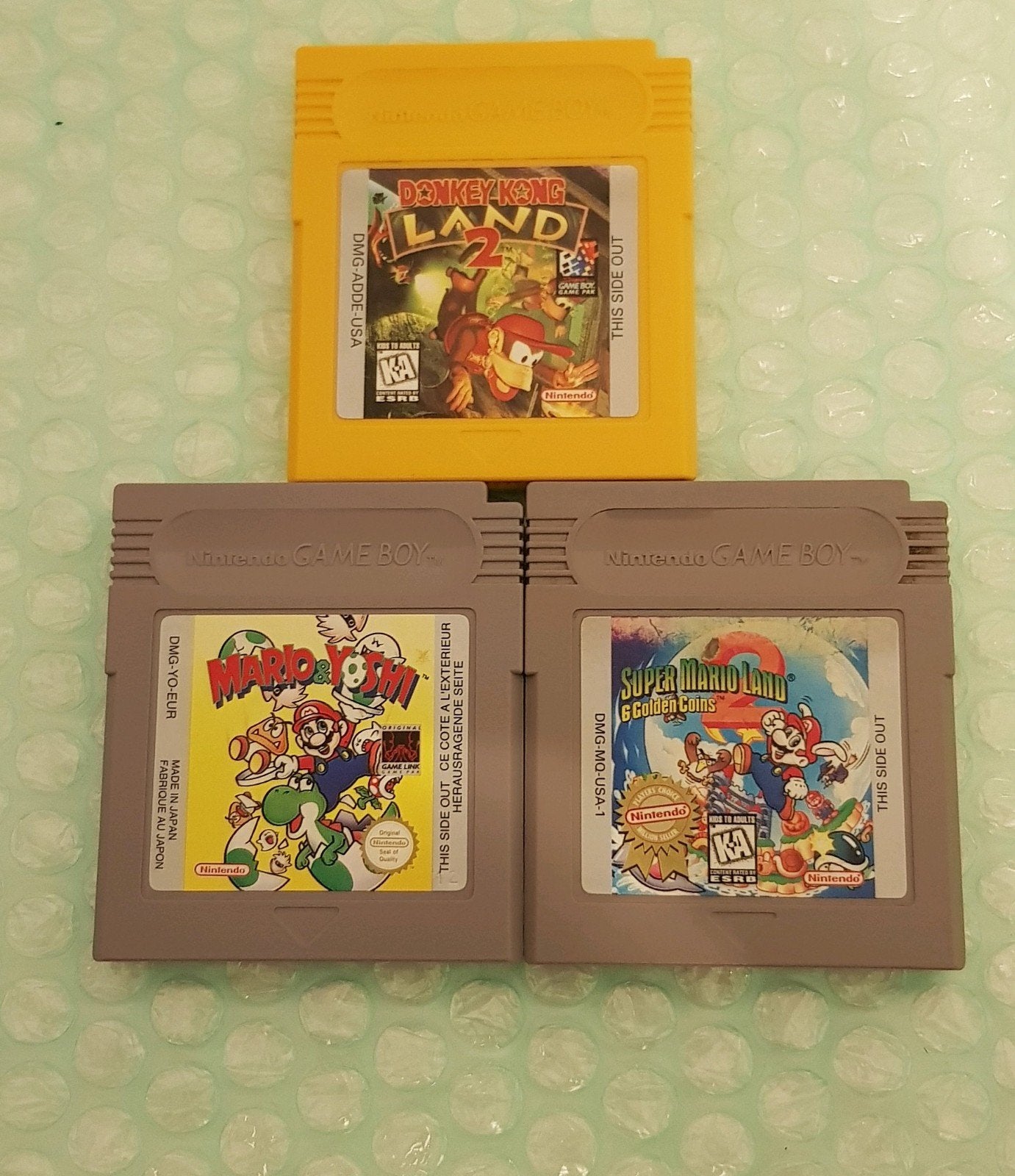 Lot 3 jeux originaux Mario, Donkey kong..., Consoles de jeu & Jeux vidéo, Enlèvement ou Envoi