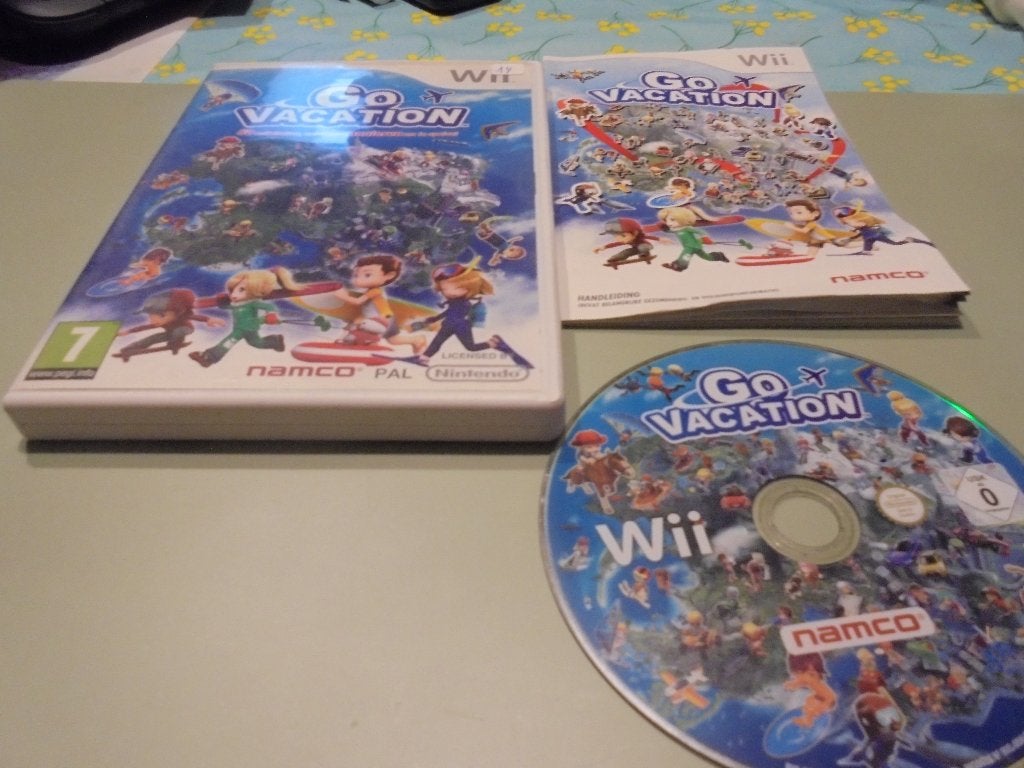 WII Go Vacation (CIB), Consoles de jeu & Jeux vidéo, Enlèvement ou Envoi, À partir de 7 ans, Utilisé, 3 joueurs ou plus